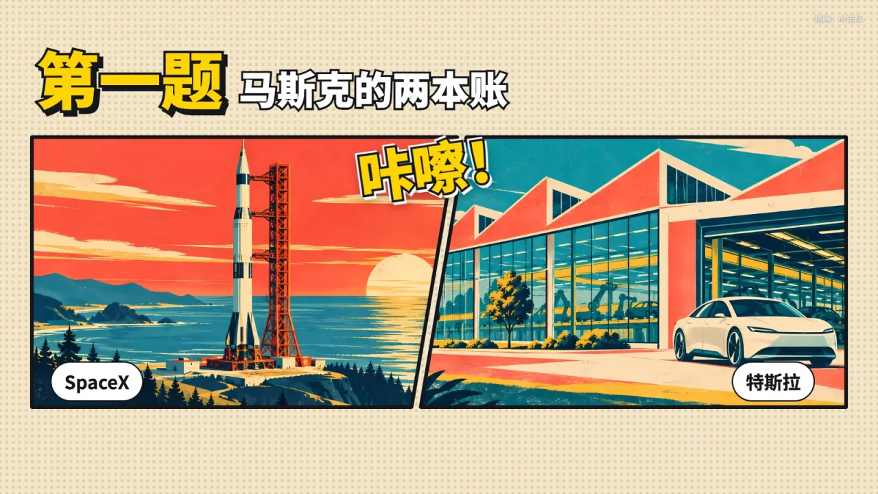 第 01 题：马斯克的两本账